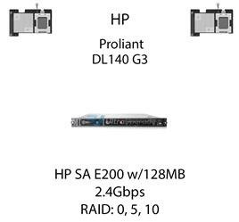 Kontroler RAID HP SA E200 w/128MB BBWC, 2.4Gbps - 411508-B21