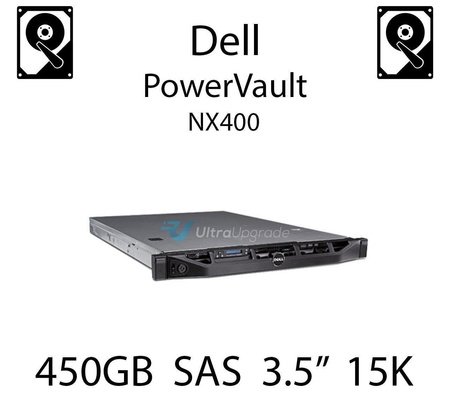 450GB 3.5" dedykowany dysk serwerowy SAS do serwera Dell PowerVault NX400, HDD Enterprise 15k, 6Gbps - X163K (REF)