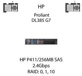 Kontroler RAID HP P411/256MB SAS  462830-B21, 2.4Gbps - 462830-B21