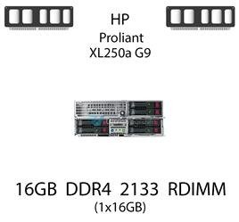 Pamięć RAM 16GB DDR4 dedykowana do serwera HP ProLiant XL250a G9, RDIMM, 2133MHz, 1.2V, 2Rx4 - 726719-B21