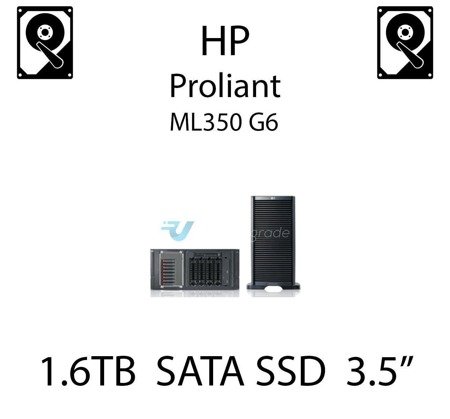 1.6TB 3.5" dedykowany dysk serwerowy SATA do serwera HP ProLiant ML350 G6, SSD Enterprise , 6Gbps - 757354-B21 (REF)