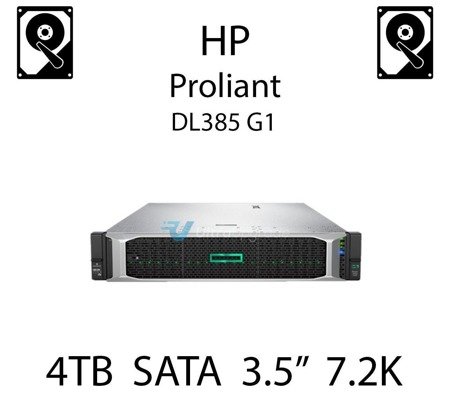 4TB 3.5" dedykowany dysk serwerowy SATA do serwera HP ProLiant DL385 G1, HDD Enterprise 7.2k - 694374-B21