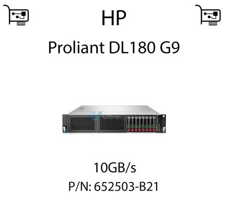 Karta sieciowa  10GB/s dedykowana do serwera HP Proliant DL180 G9 (REF) - 652503-B21