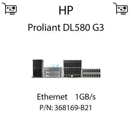Karta sieciowa Ethernet 1GB/s dedykowana do serwera HP Proliant DL580 G3 - 368169-B21